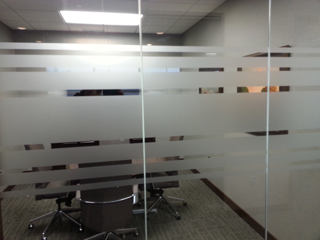 Frosted Privacy Vinyl Film For Windows & Office Doors